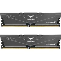 Team T-Force Vulcan Z 64GB Silver Heatsink (2 x 32GB) DDR4 3200MHz DIMM System Memory Team T-Force Vulcan Z 64GB Silver Heatsink (2 x 32GB) DDR4 3200MHz DIMM System Memory